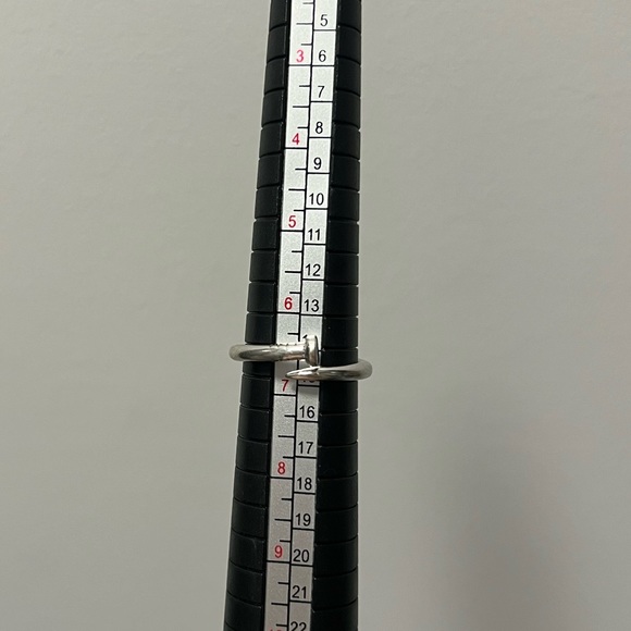 Bolt nail sterling silver 925 ring 7 - Picture 9 of 9